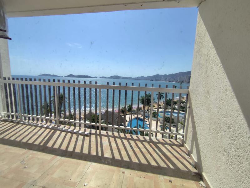 Terraza con vista a la bahía 