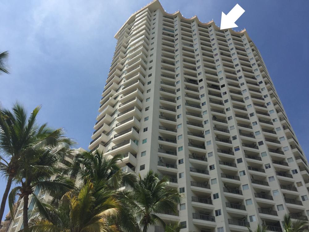 Apartment on the 30th floor of La Palapa Acapulco