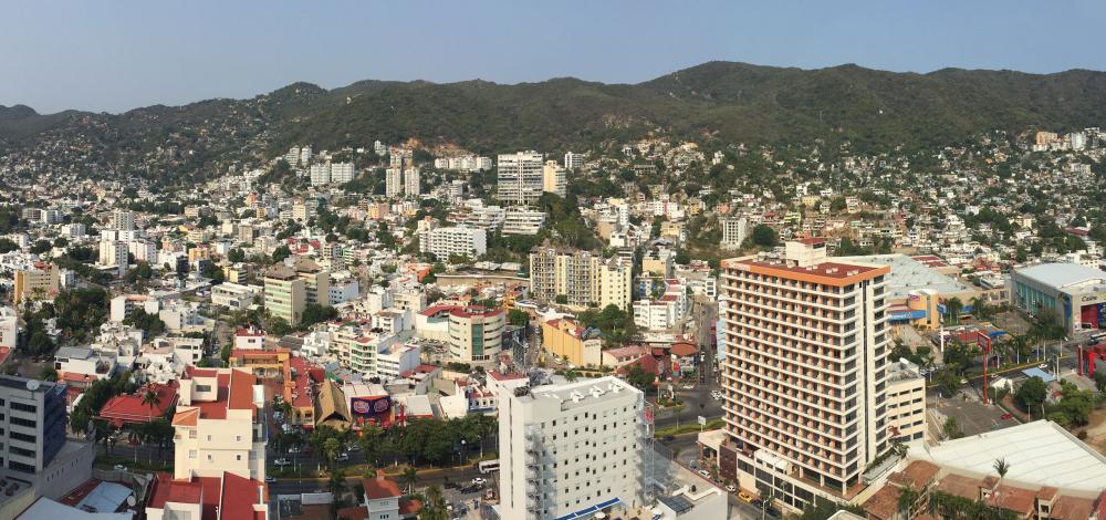 View of Costa Azul from La Palapa Acapulco