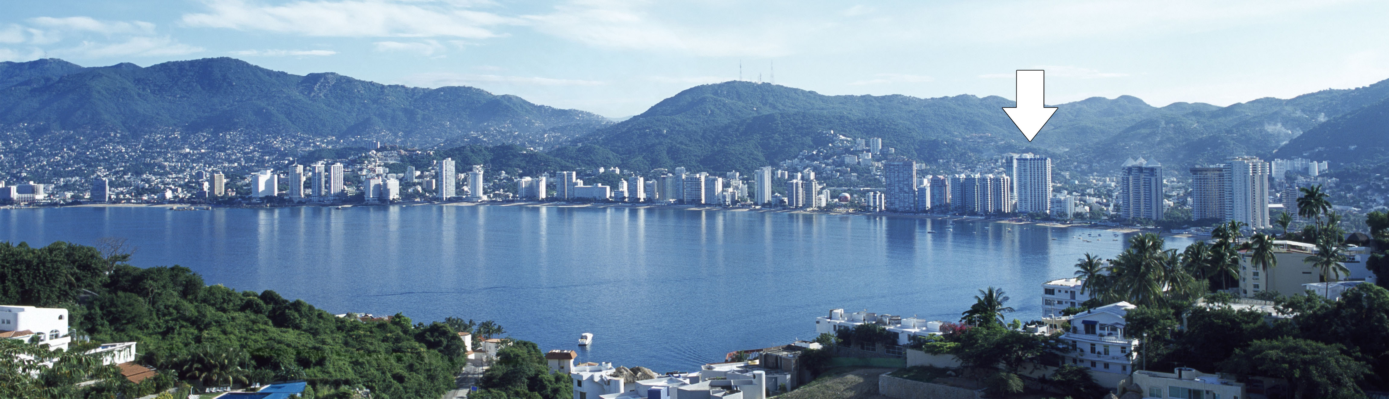 Ubicación del Condominio La Palapa Acapulco